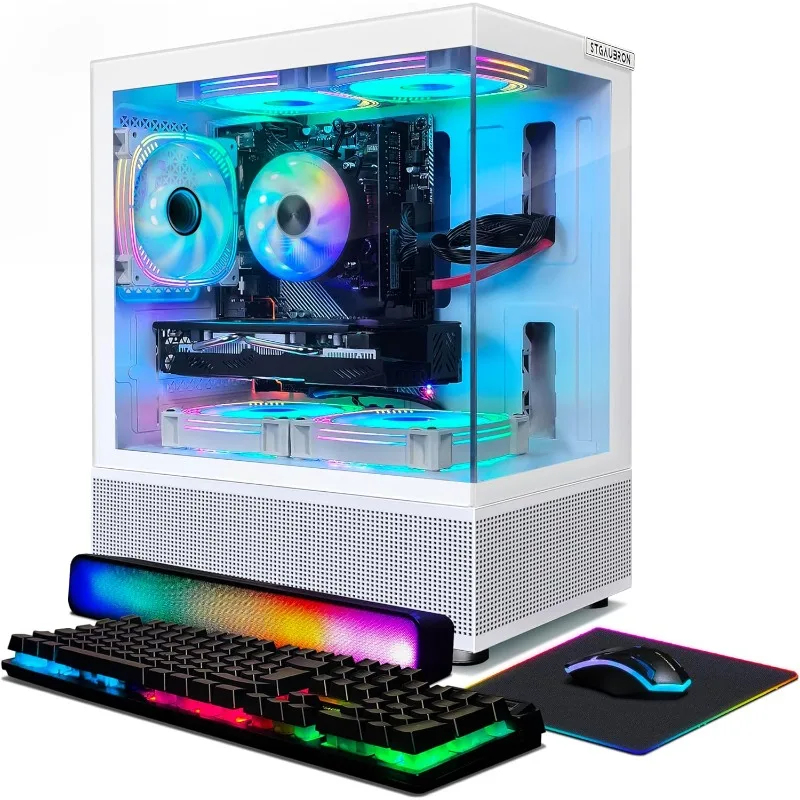 Pc Gaming Intel Core I7 - كمبيوتر ألعاب مكتبي، راديون RX 580