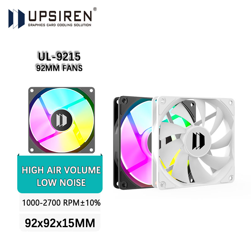 Argb Case Fan - UPSIREN UL-9215 9.2 سنتيمتر رقيقة جدا