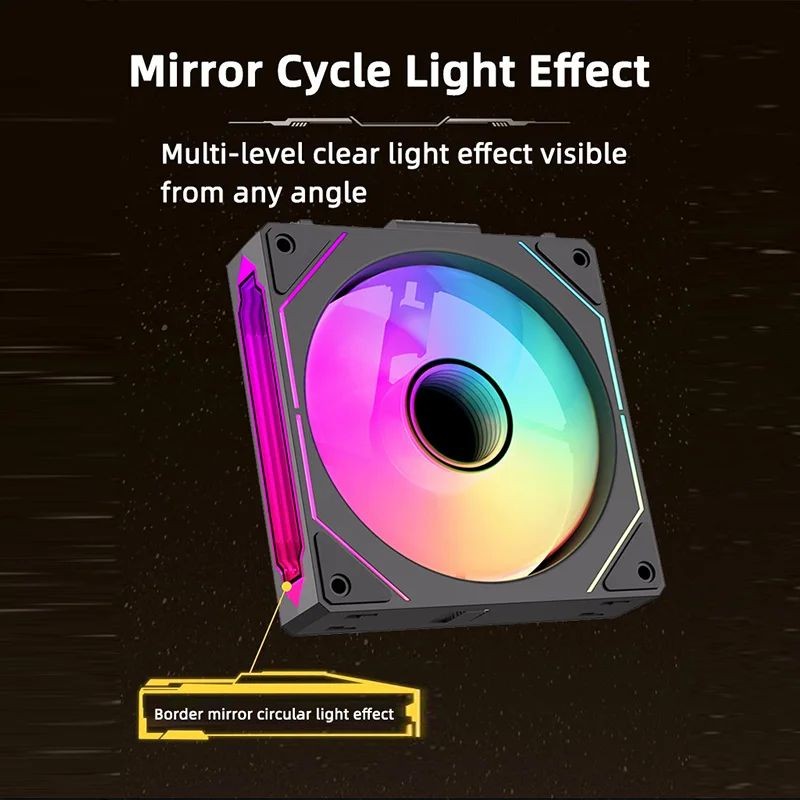 مروحة تبريد لاسلكية قابلة للوص - مراجعة Argb Case Fan وسعره