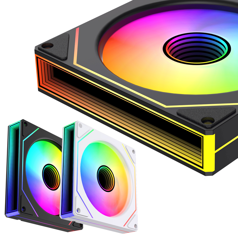 Prism 7 Pro Fan 120 مم حزمة وا - مراجعة Argb Case Fan وسعره