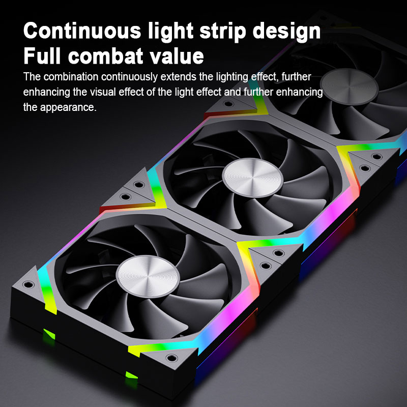 UPSIREN ZF-120 وحدة معالجة خار - مراجعة Argb Case Fan وسعره