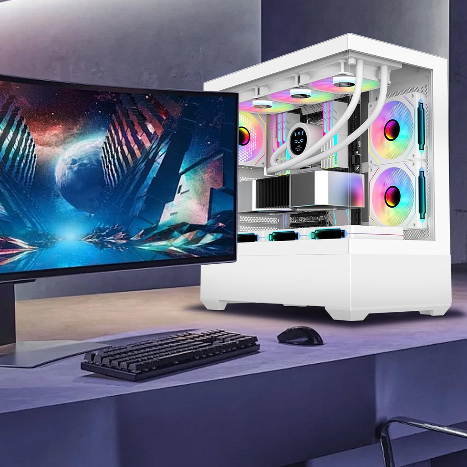 Prism 4 PRO ARGB Fan PC 120mm  - مراجعة Argb Case Fan وسعره
