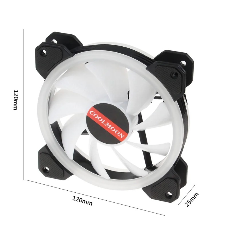 مروحة تبريد كمبيوتر RGB هادئة  - مراجعة Argb Case Fan وسعره