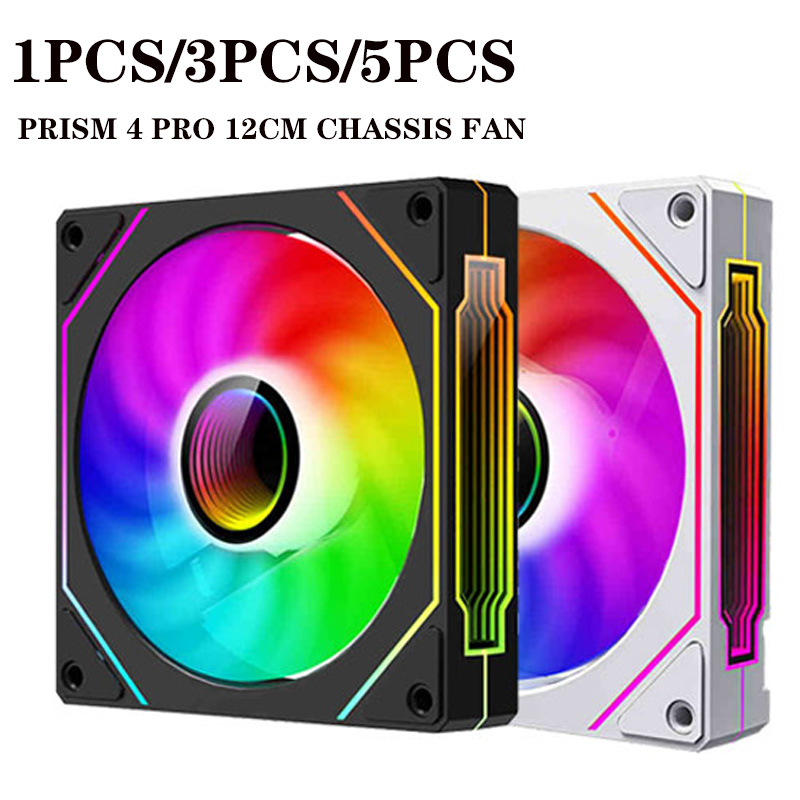 مروحة تبريد كمبيوتر PRISM 4 PR - مراجعة Argb Case Fan وسعره