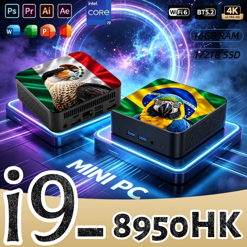 كمبيوتر مصغر بمعالج Core i9-89 - مراجعة Pc Gaming New وسعره