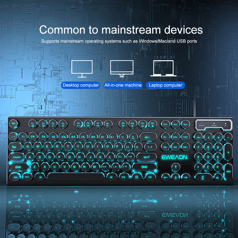 لوحة مفاتيح ألعاب الآلة الكاتب - مراجعة Pc Gaming Keyboards وسعره