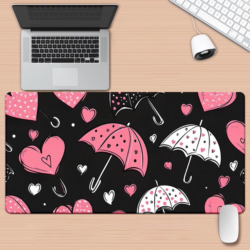 لوحة ماوس كبيرة الحجم بنمط قلو - مراجعة Pc Gaming Umbrella وسعره