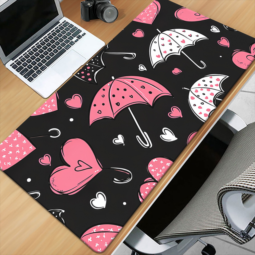 لوحة ماوس كبيرة الحجم بنمط قلو - مراجعة Pc Gaming Umbrella وسعره