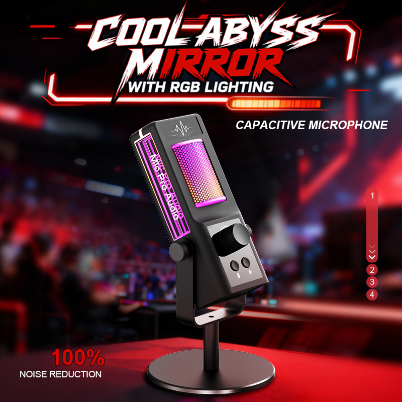 ميكروفون مكثف RGB للبودكاست وأ - مراجعة Pc Gaming Online وسعره