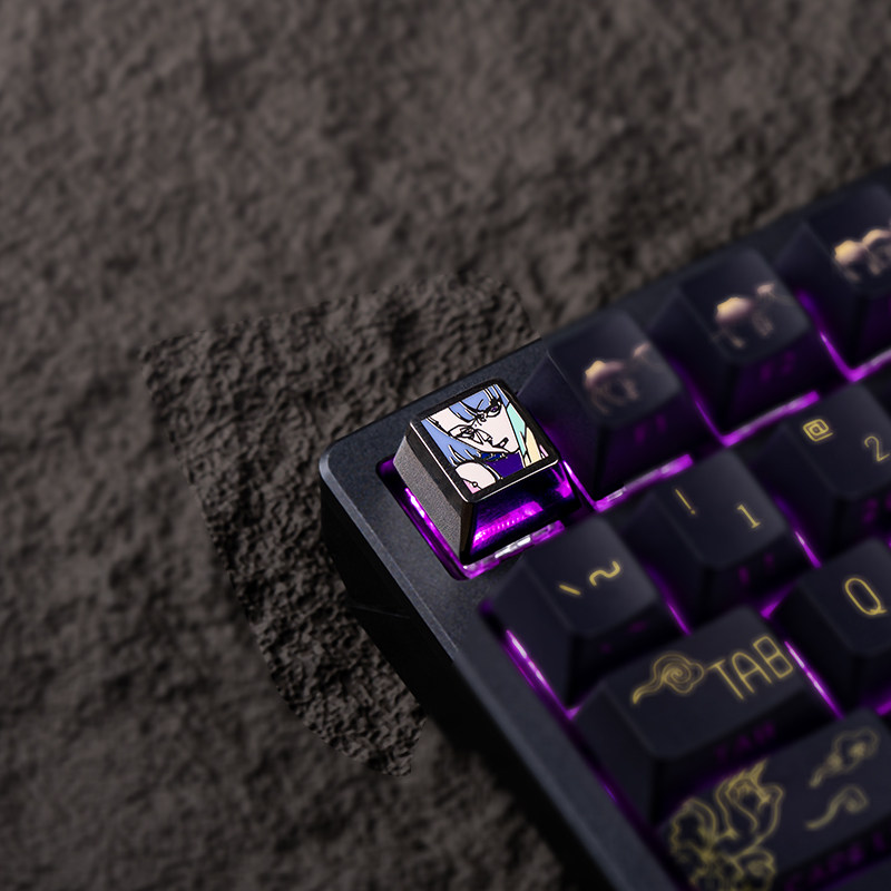 أغطية مفاتيح أنيمي بتصميم سايب - مراجعة Pc Gaming Keyboards وسعره