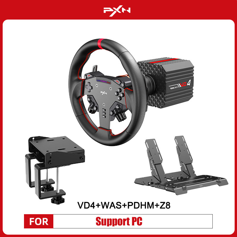 PXN V4D حزمة عجلة سباق 4Nm قوة - مراجعة Pc Gaming Entry وسعره
