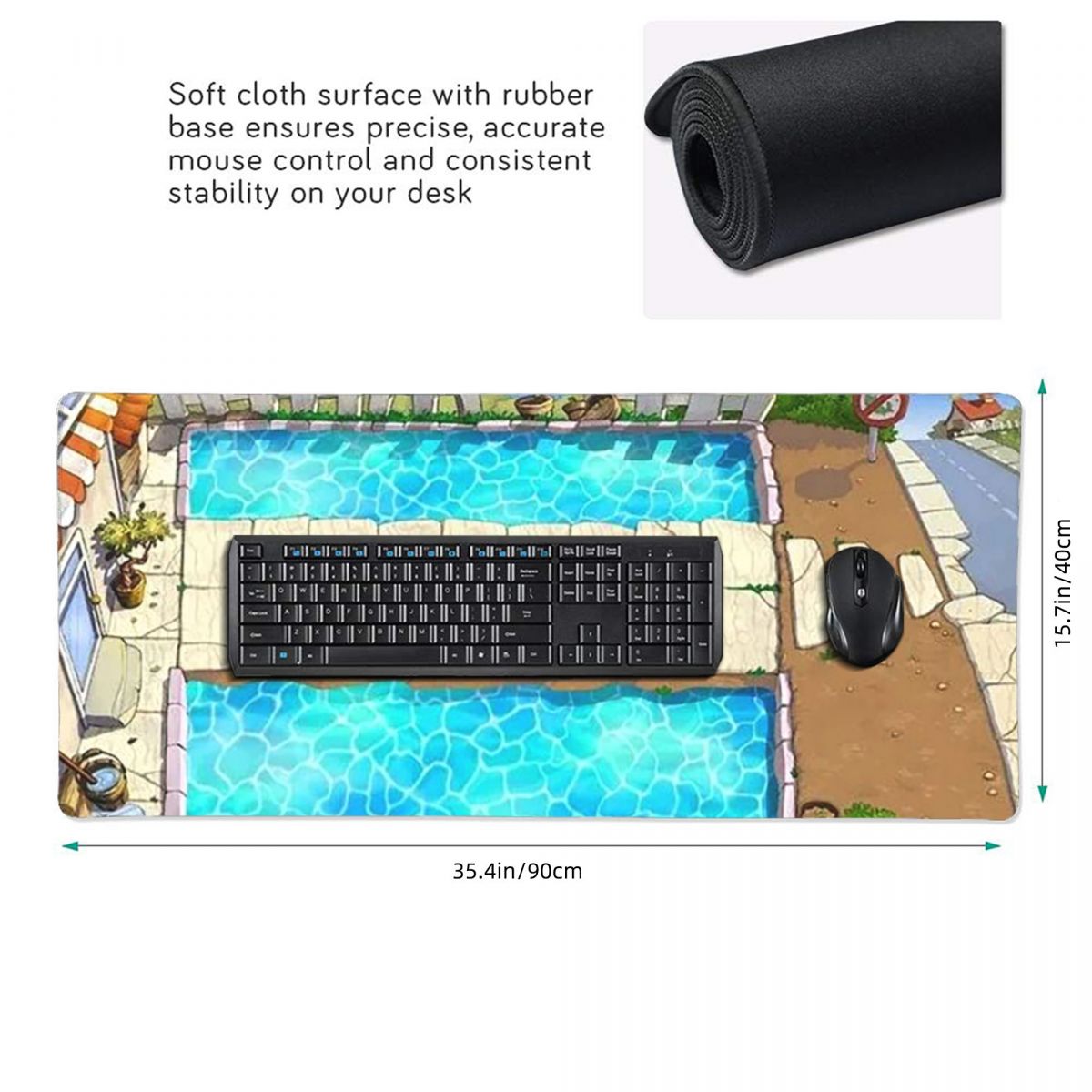 لوحة ماوس كبيرة بتصميم كلاسيكي - مراجعة Pc Gaming Vs Laptop Gaming وسعره