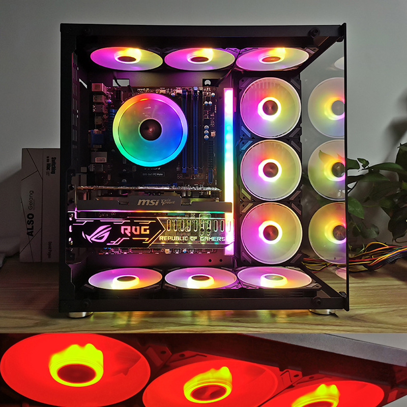 مروحة كمبيوتر ARGB مقاس 120 مم - مراجعة Argb Case Fan وسعره