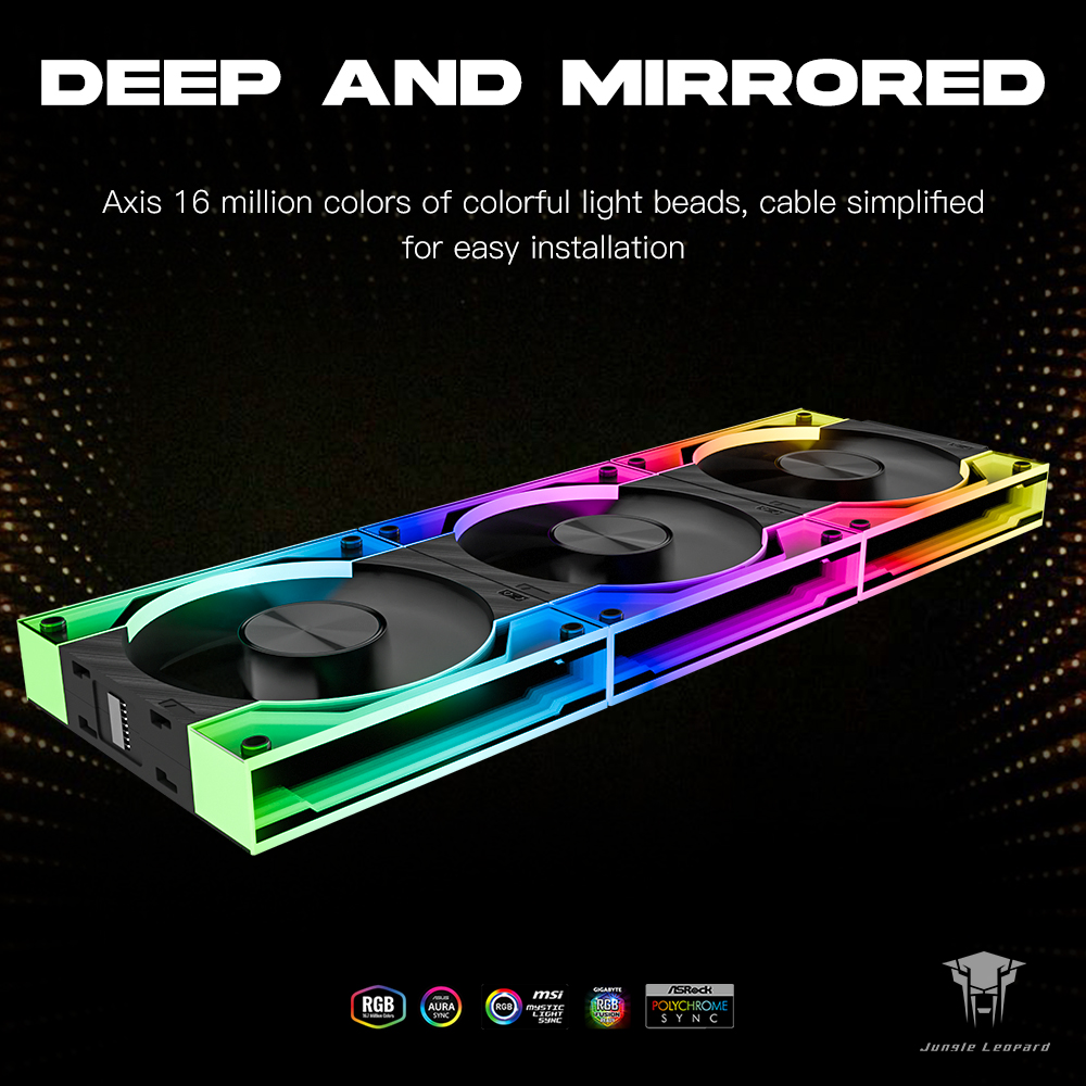 الغابة ليوبارد بين النجوم V3 ع - مراجعة Argb Case Fan وسعره